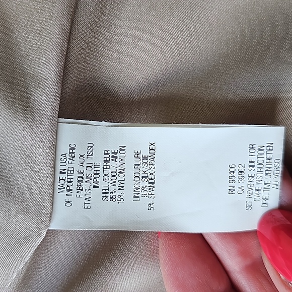 Theyskens' theory ladies wool nylon blend blazer . Brand new condition. Size 2 - Picture 10 of 12